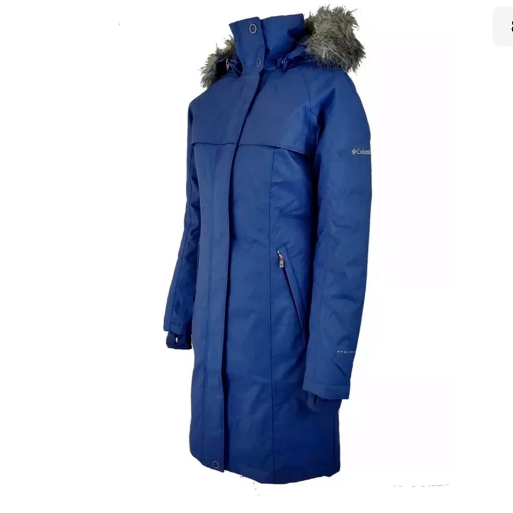 NWT Columbia Run Down Jacket blueberry